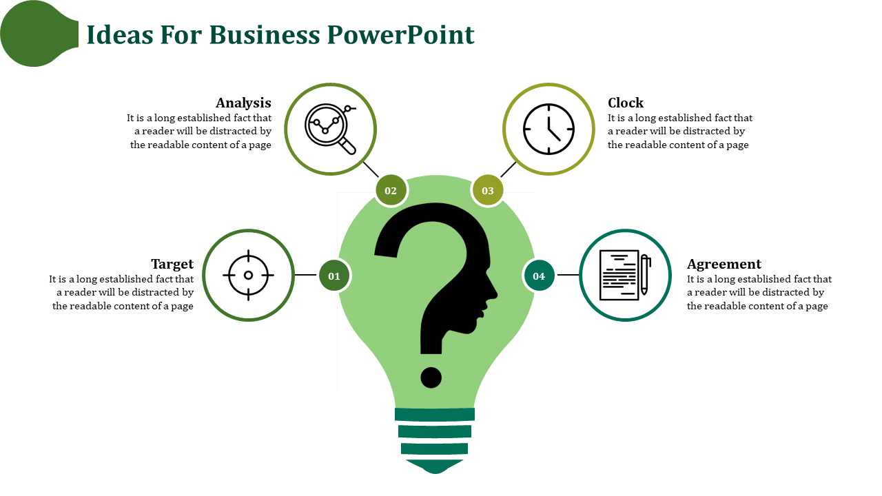 Free - Bulb Model Business PowerPoint presentation Designs